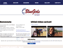 Tablet Screenshot of bluegirlsbologna.it